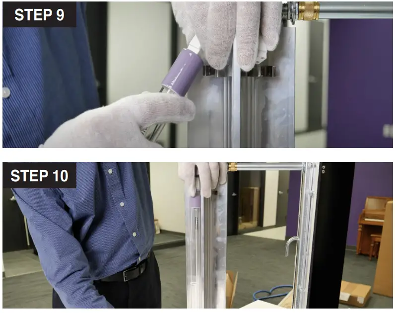 SANUVOX QUATTRO In-Duct Air Purification - Step by Step Lamp Replacement 5