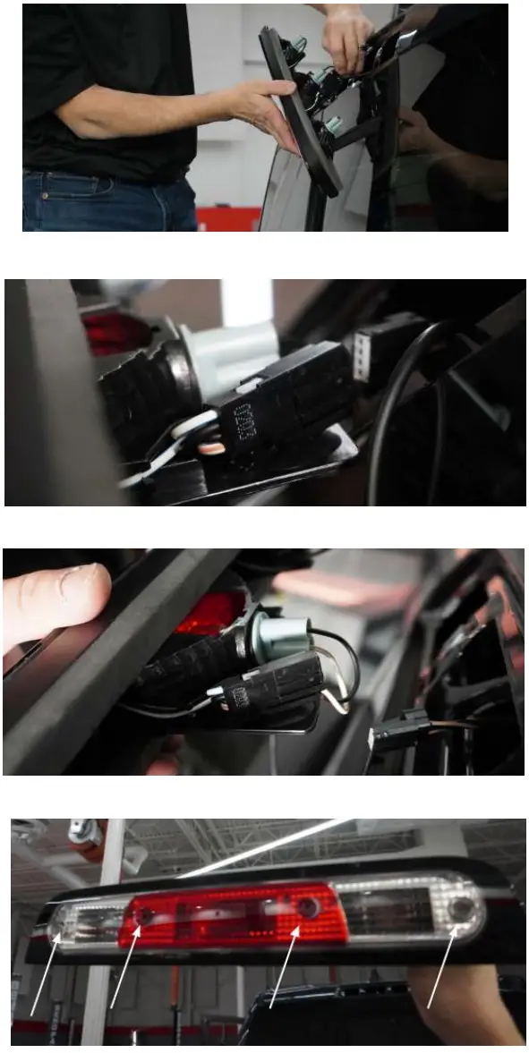 BRANDMOTION TRNS 2170 Wireless Transparent Trailer System - Assembling the Bezel