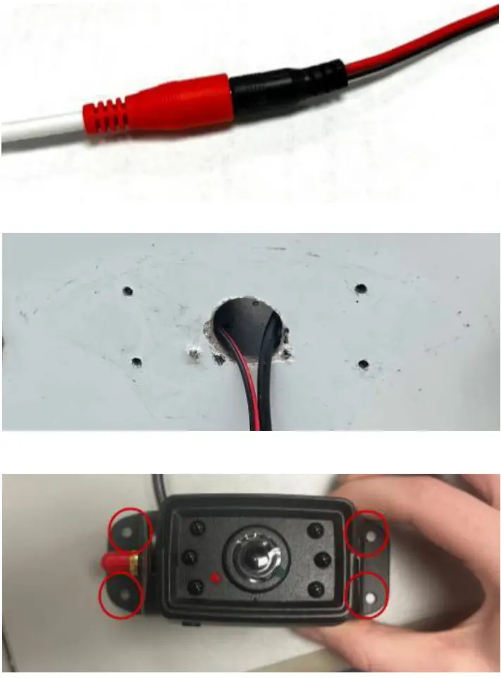 BRANDMOTION TRNS 2170 Wireless Transparent Trailer System - Universal Camera Power Connection 1