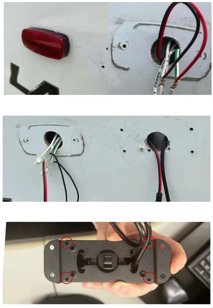 BRANDMOTION TRNS 2170 Wireless Transparent Trailer System - Universal Camera Power Connection