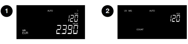 Safescan 2265 Banknote Counter Machine - steps1