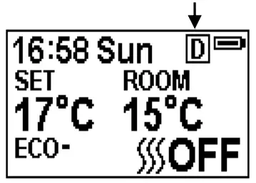 be modern 2588 Electric Heater Fire - heating mode