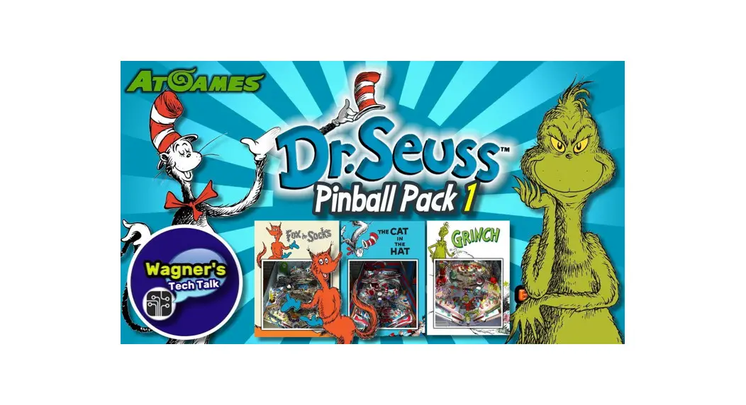 Atgames Dr. Seuss Pinball Pack 1 User Manual Atgames Dr. Seuss Pinball Pack 1 User Manual
