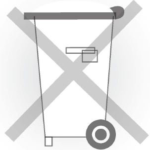 BidetMate 2000 Series Electronic Smart Toilet Seat User Guide - Disposal icon