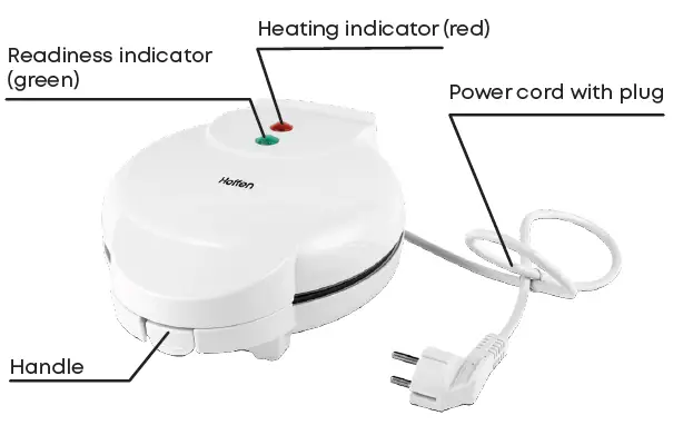 HOFFEN-WM-3070-GOFROWNICA-Waffle-Maker-1