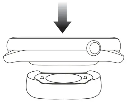 amazfit A2174 GTR Mini Smartwatch with Band - Charging the Watch