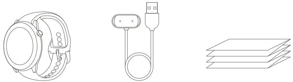 amazfit A2174 GTR Mini Smartwatch with Band - Package Contents