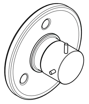 AXOR 10930000 Starck Shut-Off and Diverter Valves