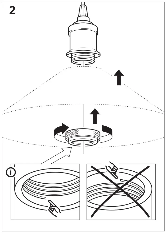 IKEA JALLBY Cord Set - Assembly