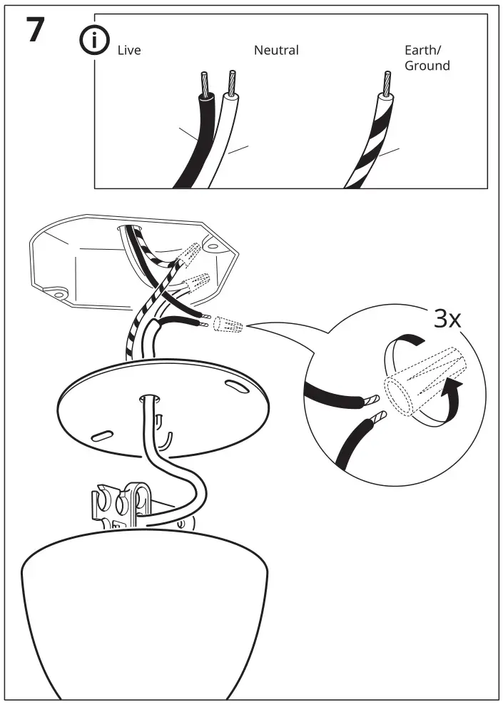 IKEA JALLBY Cord Set - Assembly