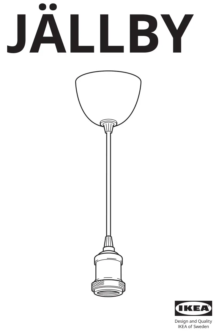 IKEA JALLBY Cord Set Instruction Manual