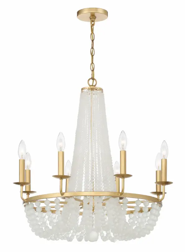 CRYSTORAMA BLA-10668-GA Bella Eight Light Chandelier-product