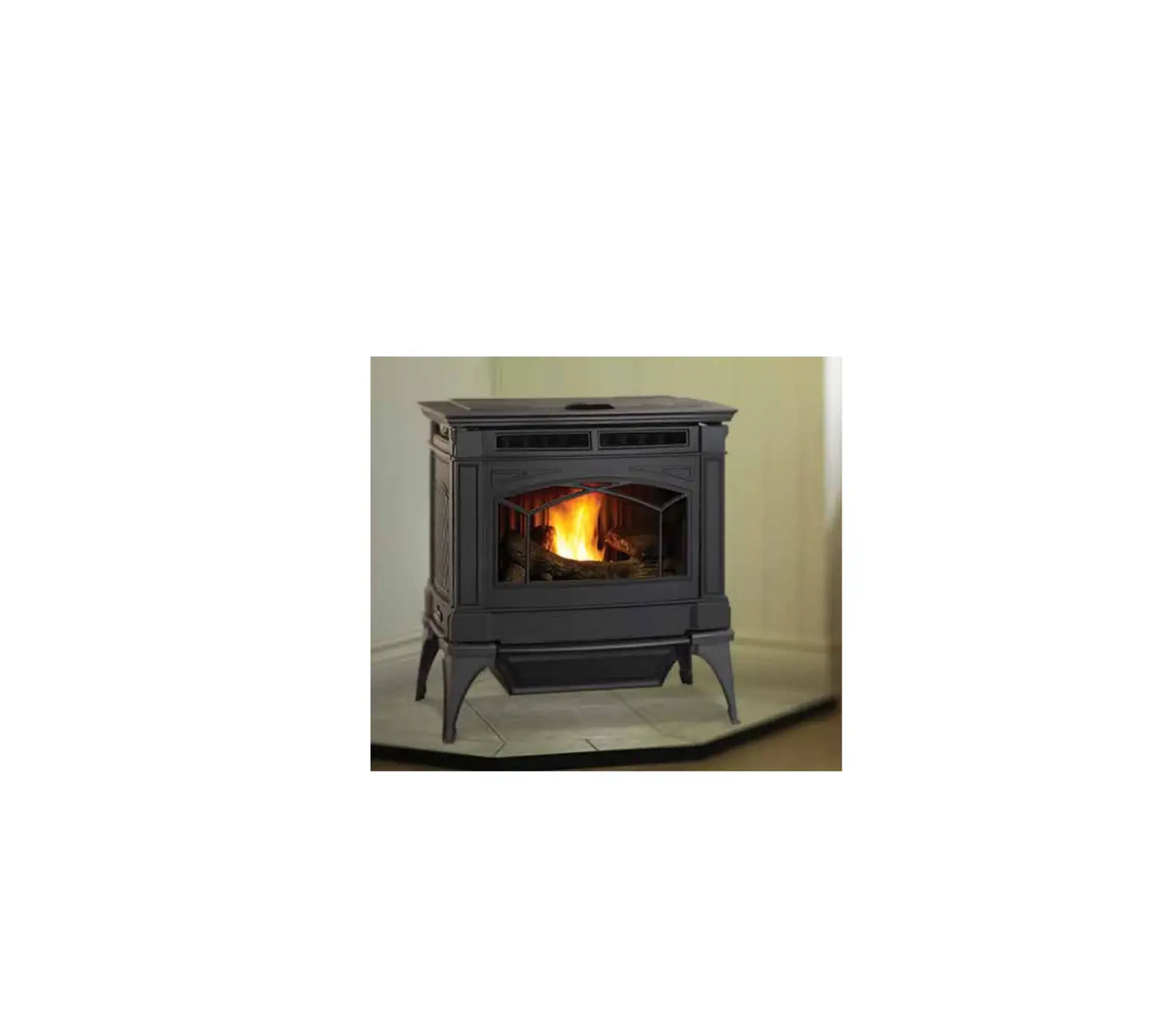 Hampton Bay Greenfire Gc60-2 Freestanding Cast Iron Pellet Stove Owner's Manual