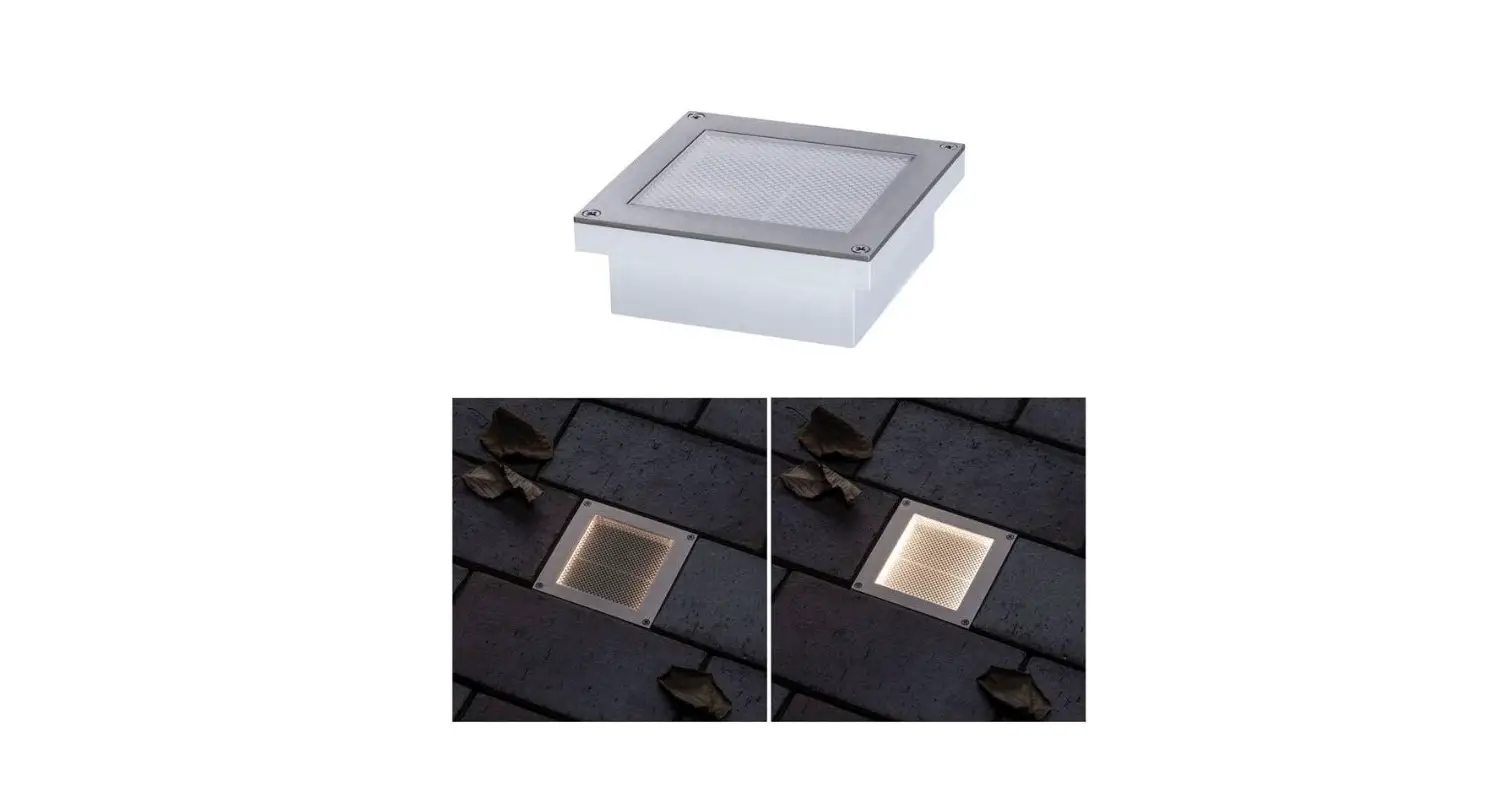 Paulmann 94238 Solar Led Ground Light Aron Instruction Manual