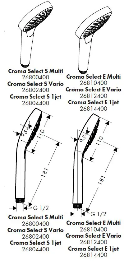 hansgrohe-26800400-Croma-Select-S-Multi-and-Showers-fig-2