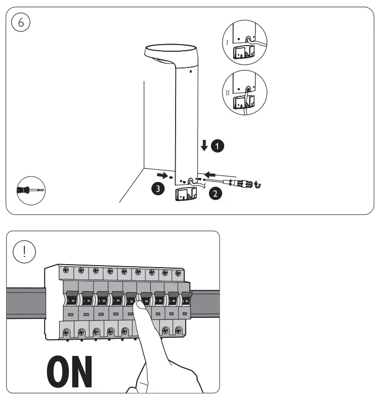 PHILIPS 9290032602 IR Outdoor LED Pole Light with Sensor - fig5