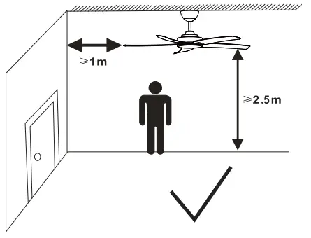 Rubine RCF BREEZA Series Ceiling Fan - PRODUCT3