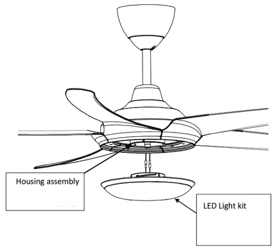 Rubine RCF Mozia56 5B Ceiling Fan - fig6