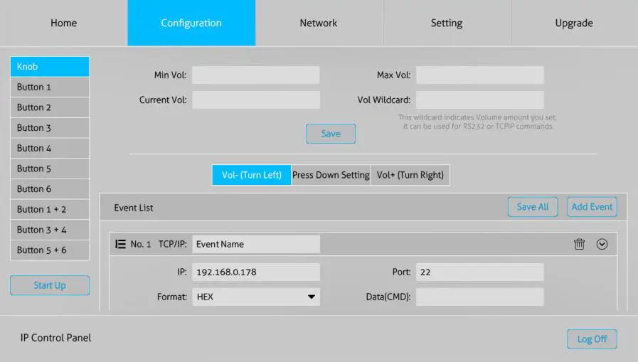 SEADA-SDCP7-6-Buttons-and-1-Knob-IP-Control-Panel-06