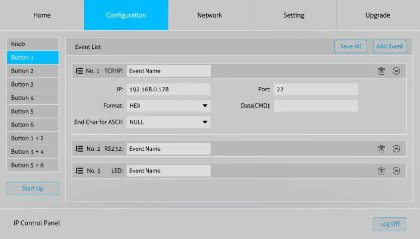 SEADA-SDCP7-6-Buttons-and-1-Knob-IP-Control-Panel-07