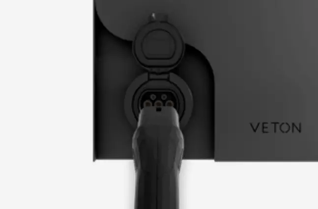 VETON Wall Premium EV Charging Station - Disconnect the charging cable