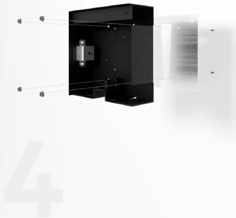 VETON Wall Premium EV Charging Station - bolt anchors