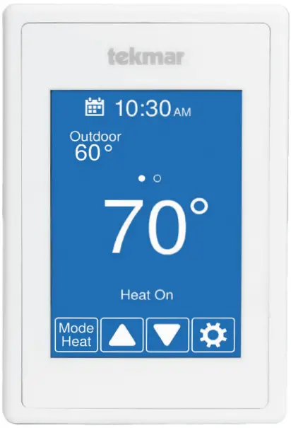 tekmar T 560 Touchscreen Thermostat