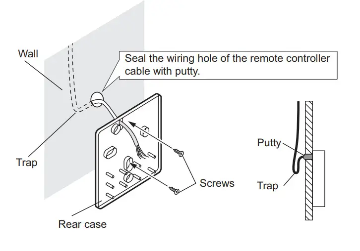 FUJITSU UTY-RVNYM Comfort Wired Remote Control - Fig 16