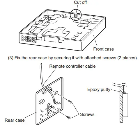 FUJITSU UTY-RVNYM Comfort Wired Remote Control - Fig 20