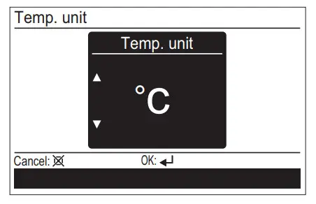 FUJITSU UTY-RVNYM Comfort Wired Remote Control - Fig 30