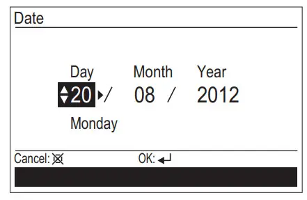 FUJITSU UTY-RVNYM Comfort Wired Remote Control - Fig 32