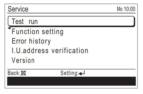 FUJITSU UTY-RVNYM Comfort Wired Remote Control - Fig 42