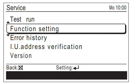 FUJITSU UTY-RVNYM Comfort Wired Remote Control - Fig 46