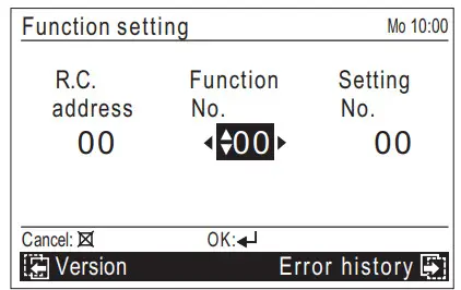 FUJITSU UTY-RVNYM Comfort Wired Remote Control - Fig 49