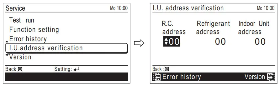 FUJITSU UTY-RVNYM Comfort Wired Remote Control - Fig 52
