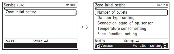 FUJITSU UTY-RVNYM Comfort Wired Remote Control - Fig 54