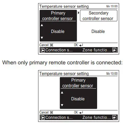 FUJITSU UTY-RVNYM Comfort Wired Remote Control - Fig 64
