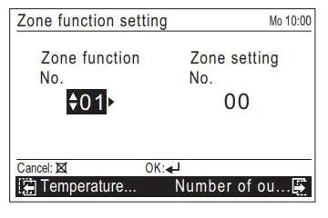 FUJITSU UTY-RVNYM Comfort Wired Remote Control - Fig 66