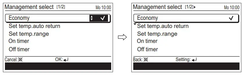 FUJITSU UTY-RVNYM Comfort Wired Remote Control - Fig 81