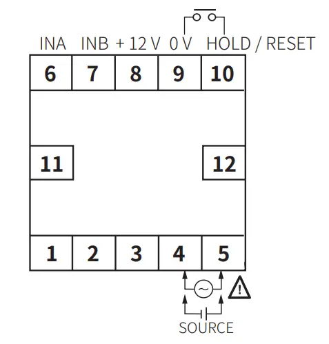 Autonics MP5S Series Multi Pulse Meters -reset