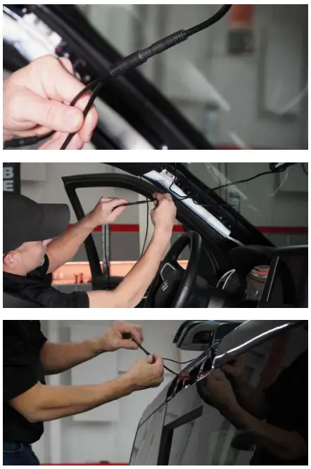 BRANDMOTION 212FVMR171 FullVUE Rear Camera Mirror - Video Connector