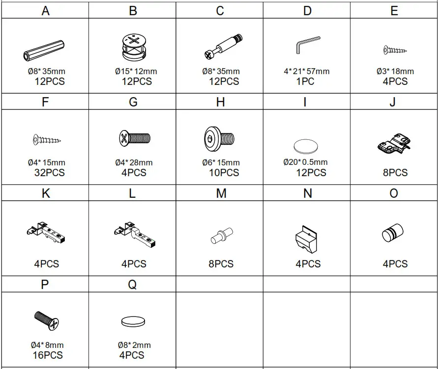 Teulat 4D 180 CM Blur TV Cabinet - FIG 3