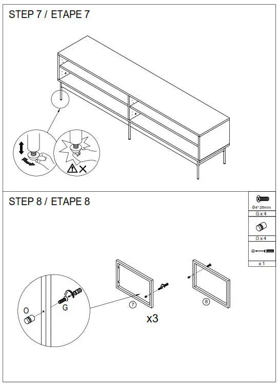 Teulat 4D 180 CM Blur TV Cabinet - FIG 7