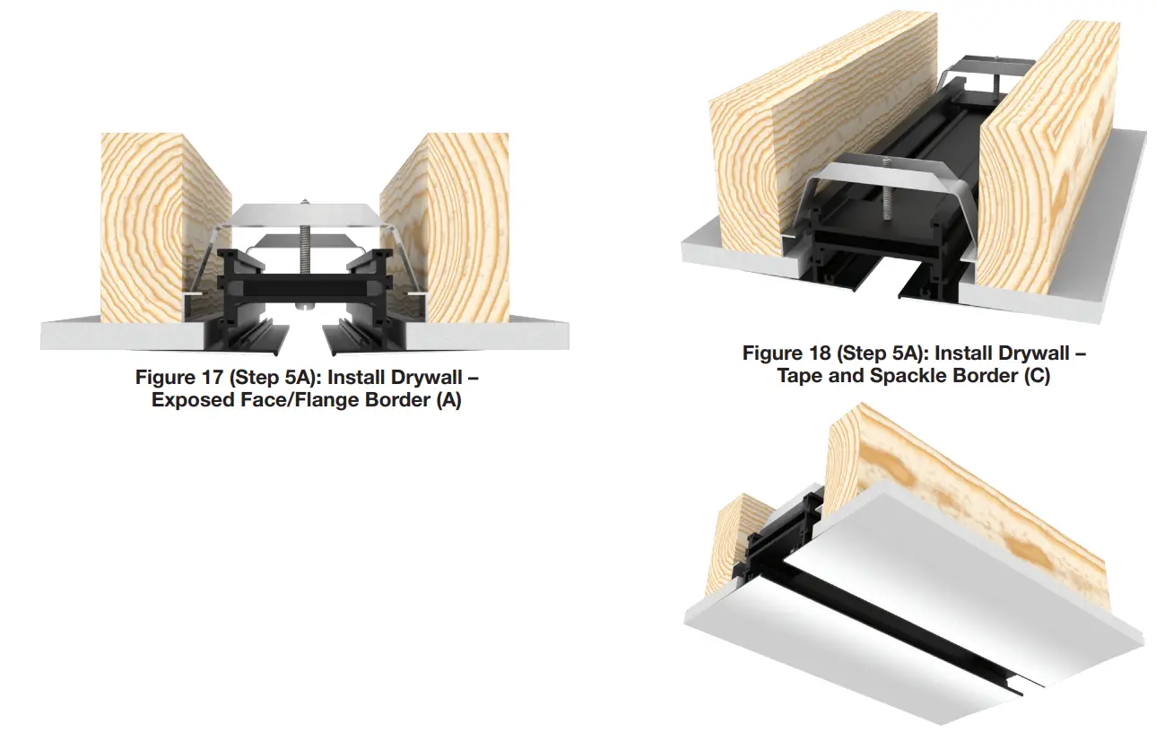GREENHECK XG AFL and XG AFLC Architectural Linear Slot Diffuser - Install Drywall 2