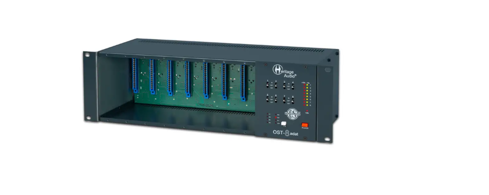 Heritage Audio 8-slot 500 Series Rack With Premium 24-bit User Manual Heritage Audio 8-slot 500 Series Rack With Premium 24-bit User Manual