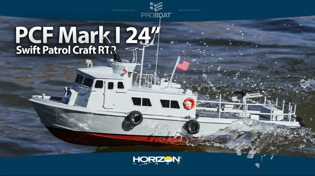 Proboat Pcf Mark I 24 Inch Swift Patrol Craft Rtr Owner's Manual