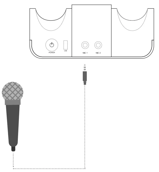 PLATINUM karaoke Cello 2 Professional SD CARD - Microphone 1PLATINUM karaoke Cello 2 Professional SD CARD - Microphone 1