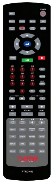 PLATINUM karaoke Cello 2 Professional SD CARD - Remote