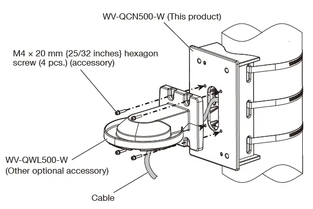 i-PRO-WV-QPL500-W-Pole-Mount-Bracket-fig- (10)