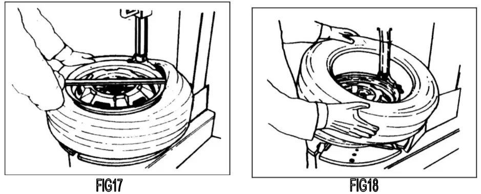 LEO L8087 Car Tire Changer - fig 13